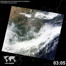 Level 1B Image at: 0305 UTC