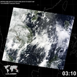 Level 1B Image at: 0310 UTC