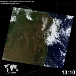 Level 1B Image at: 1310 UTC