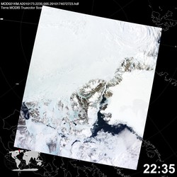 Level 1B Image at: 2235 UTC