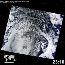 Level 1B Image at: 2310 UTC