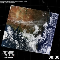 Level 1B Image at: 0030 UTC