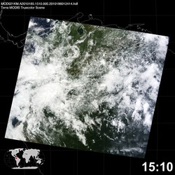 Level 1B Image at: 1510 UTC