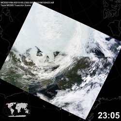 Level 1B Image at: 2305 UTC