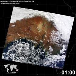 Level 1B Image at: 0100 UTC