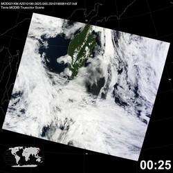 Level 1B Image at: 0025 UTC