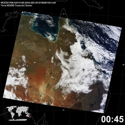 Level 1B Image at: 0045 UTC