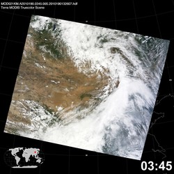 Level 1B Image at: 0345 UTC