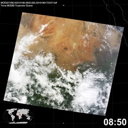 Level 1B Image at: 0850 UTC