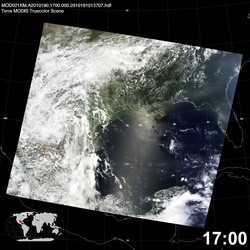 Level 1B Image at: 1700 UTC