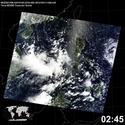 Level 1B Image at: 0245 UTC