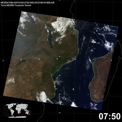 Level 1B Image at: 0750 UTC