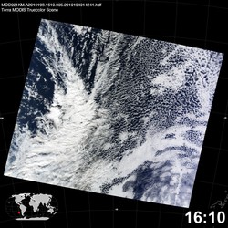 Level 1B Image at: 1610 UTC