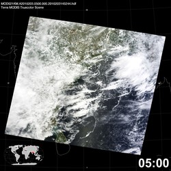 Level 1B Image at: 0500 UTC