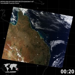 Level 1B Image at: 0020 UTC