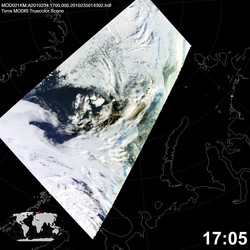 Level 1B Image at: 1705 UTC