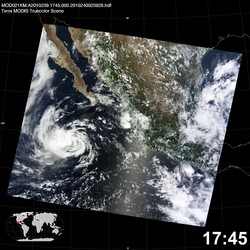 Level 1B Image at: 1745 UTC