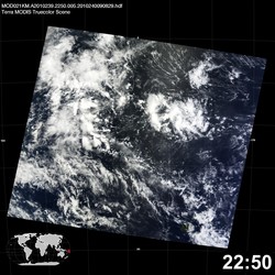 Level 1B Image at: 2250 UTC