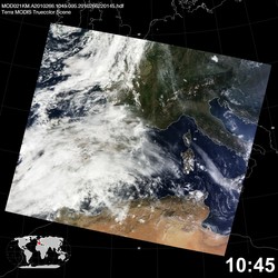 Level 1B Image at: 1045 UTC