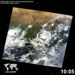 Level 1B Image at: 1005 UTC