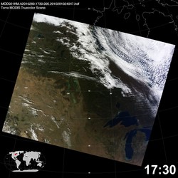 Level 1B Image at: 1730 UTC