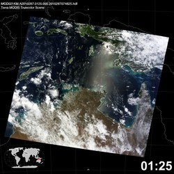 Level 1B Image at: 0125 UTC