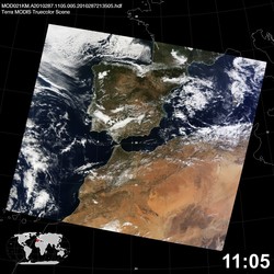 Level 1B Image at: 1105 UTC