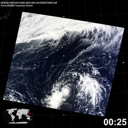 Level 1B Image at: 0025 UTC