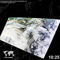 Level 1B Image at: 1025 UTC