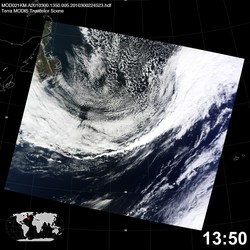 Level 1B Image at: 1350 UTC