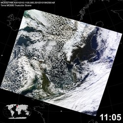 Level 1B Image at: 1105 UTC