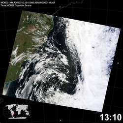 Level 1B Image at: 1310 UTC