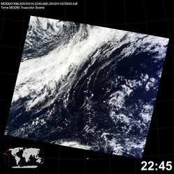 Level 1B Image at: 2245 UTC