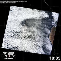 Level 1B Image at: 1005 UTC