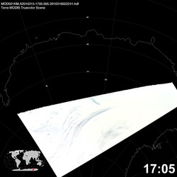 Level 1B Image at: 1705 UTC