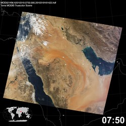 Level 1B Image at: 0750 UTC