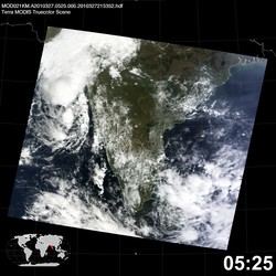 Level 1B Image at: 0525 UTC