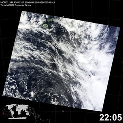 Level 1B Image at: 2205 UTC