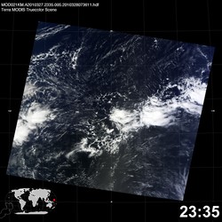 Level 1B Image at: 2335 UTC