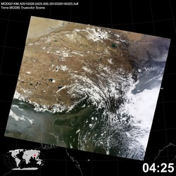 Level 1B Image at: 0425 UTC