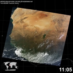 Level 1B Image at: 1105 UTC