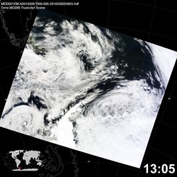 Level 1B Image at: 1305 UTC