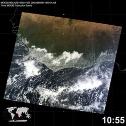 Level 1B Image at: 1055 UTC