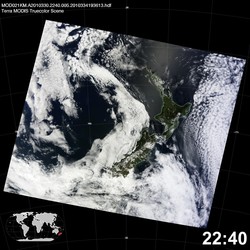 Level 1B Image at: 2240 UTC