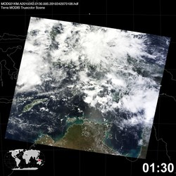 Level 1B Image at: 0130 UTC