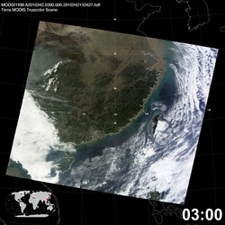 Level 1B Image at: 0300 UTC