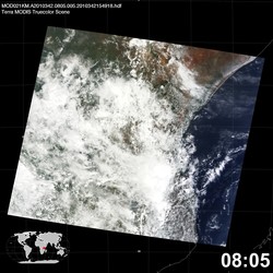 Level 1B Image at: 0805 UTC