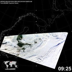 Level 1B Image at: 0925 UTC