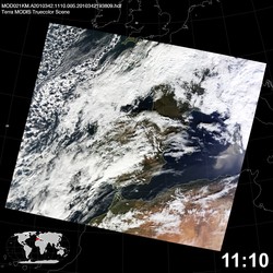 Level 1B Image at: 1110 UTC