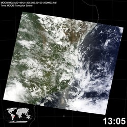 Level 1B Image at: 1305 UTC